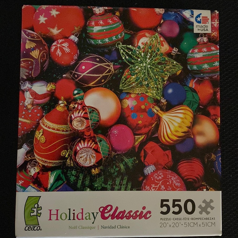 Holiday Ornament Puzzle